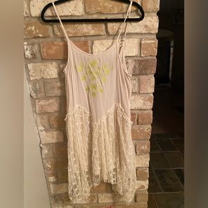 blu pepper Cream Dress